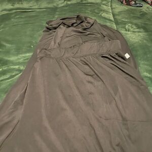 Black silky stretchy lounge pants new with tags